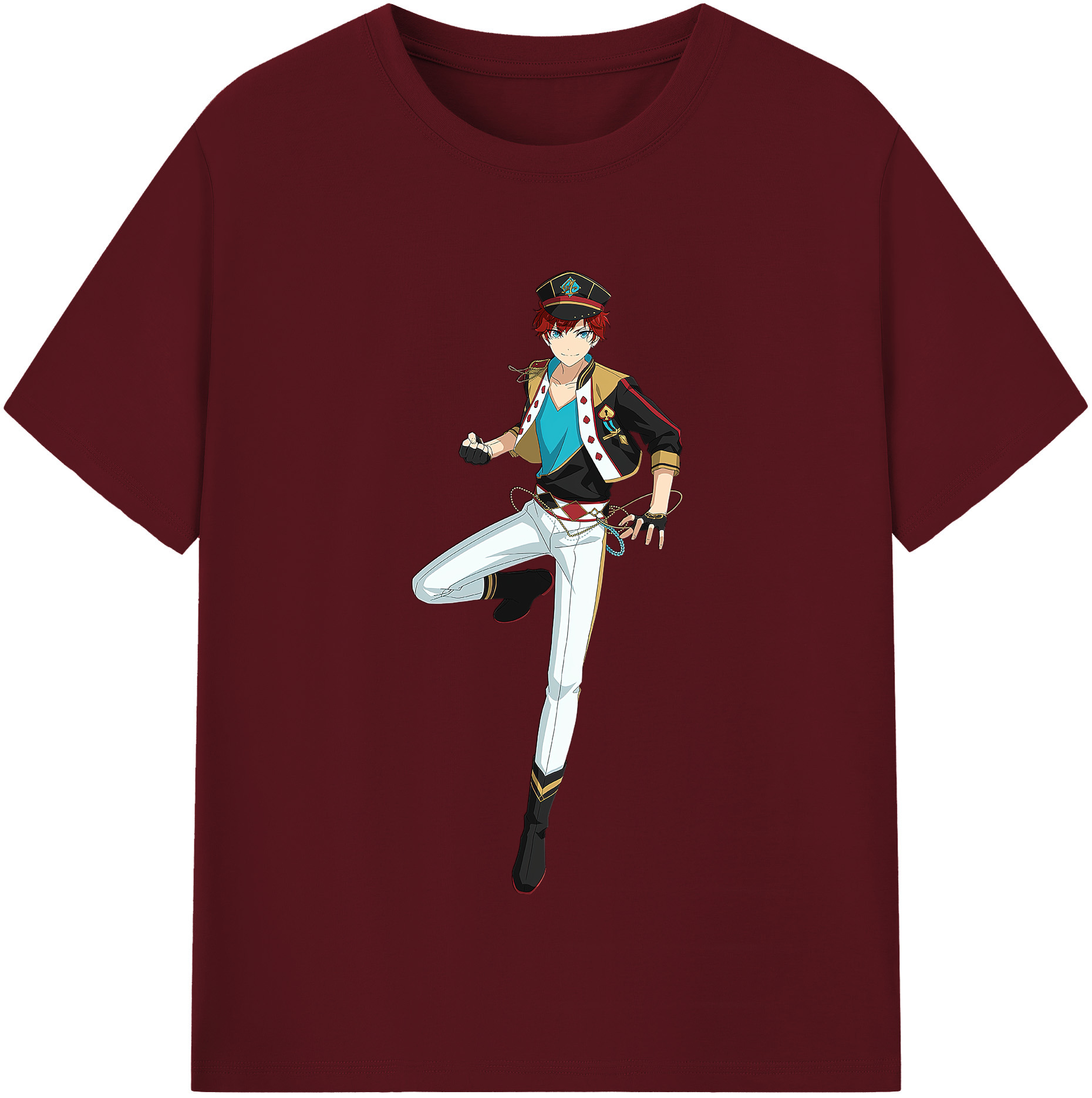 （画像用） あんさんぶるスターズ! Ensemble Stars 綿100％半袖Tシャツ（フロントプリント）